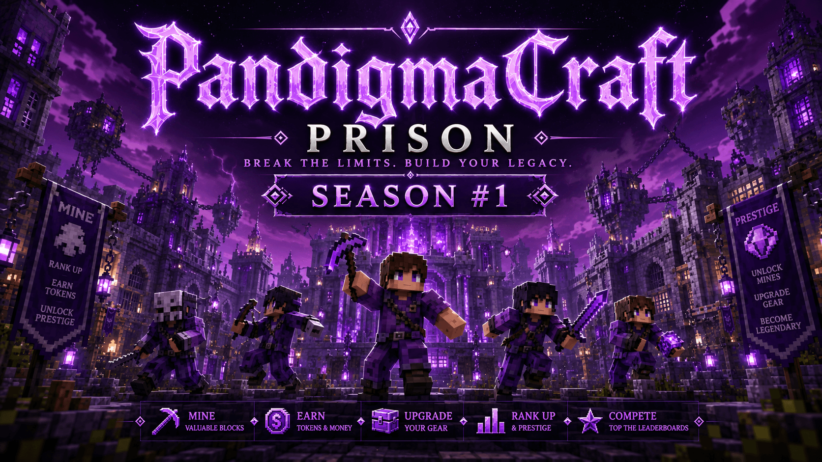 Grab Your Pickaxes: Prison Season #1 Drops Soon!