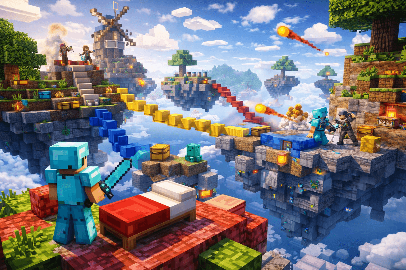 Bed Wars Dev Heats Up